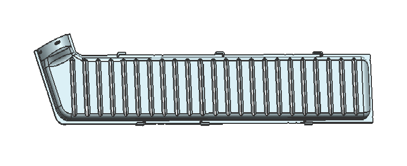 汽車聯管箱端蓋零件模具技術