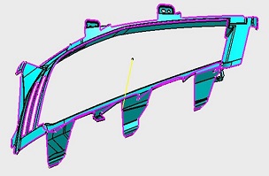 汽車車燈模具—Main Bezel